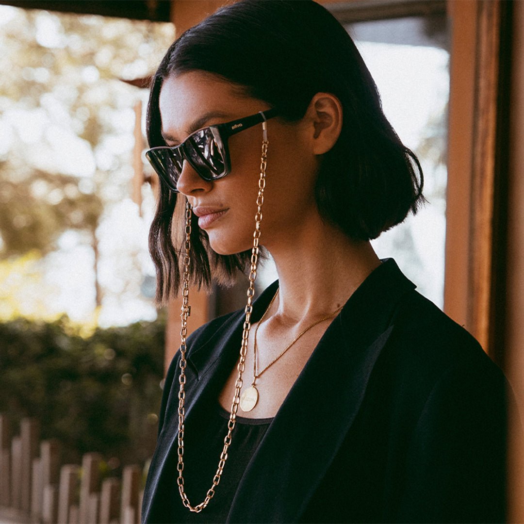 Cadena de gafas de sol revocadoras