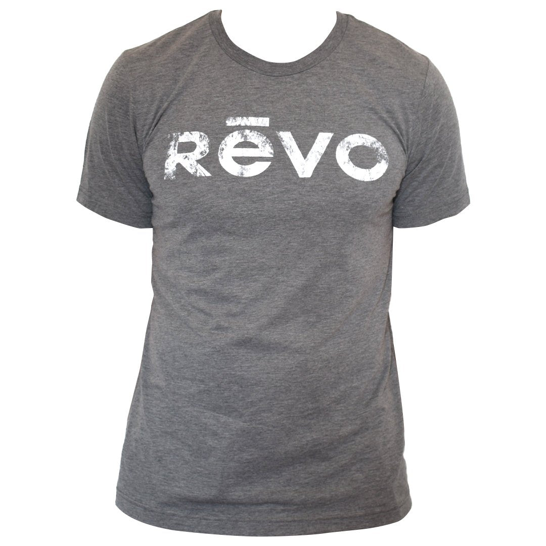Camiseta de logotipo de Revo Grey